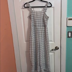 Black Checker patteren Romper